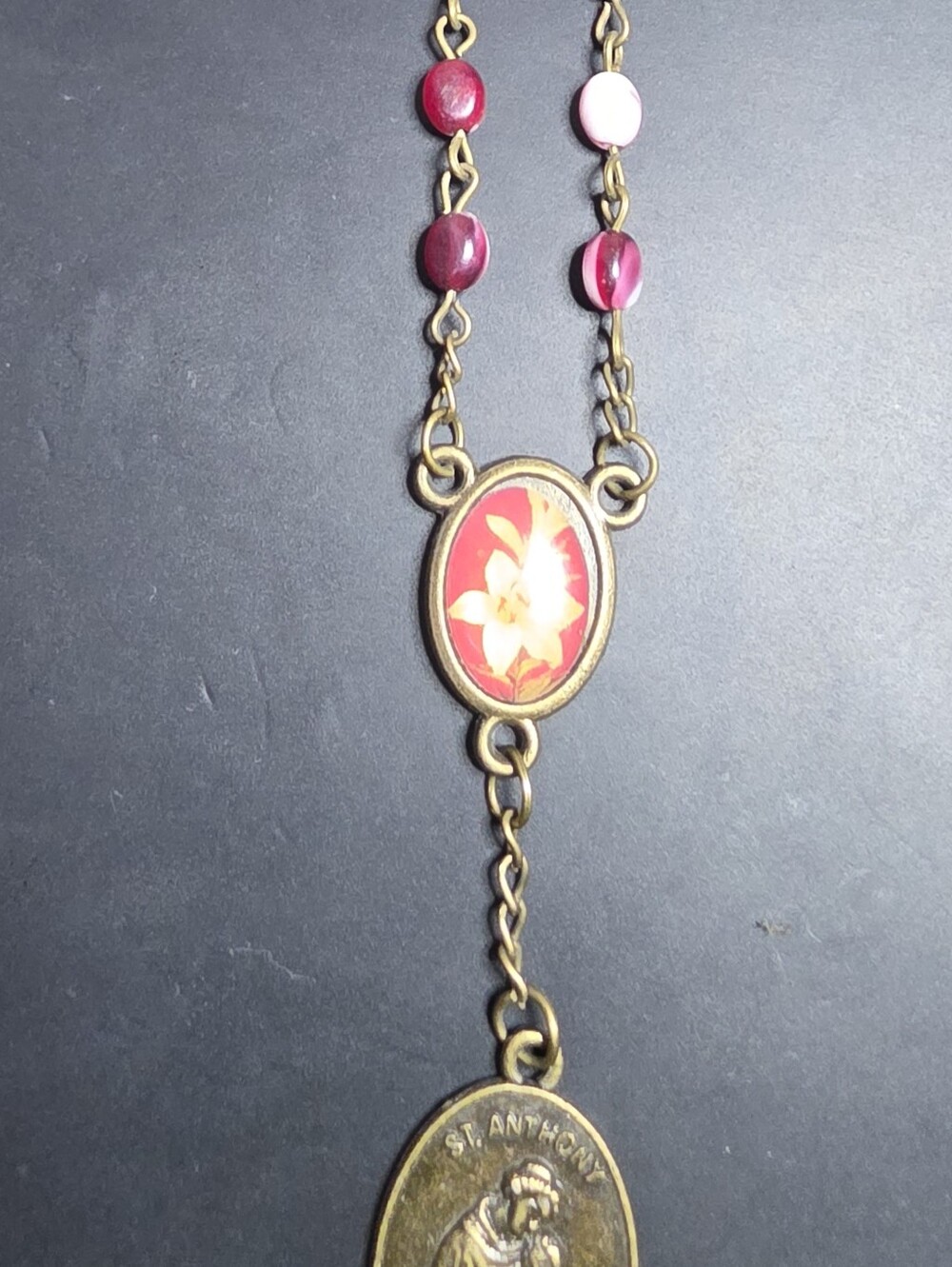 Vintage Devotional Pocket Chaplet Or Mini Rozery - Picture 4 of 12